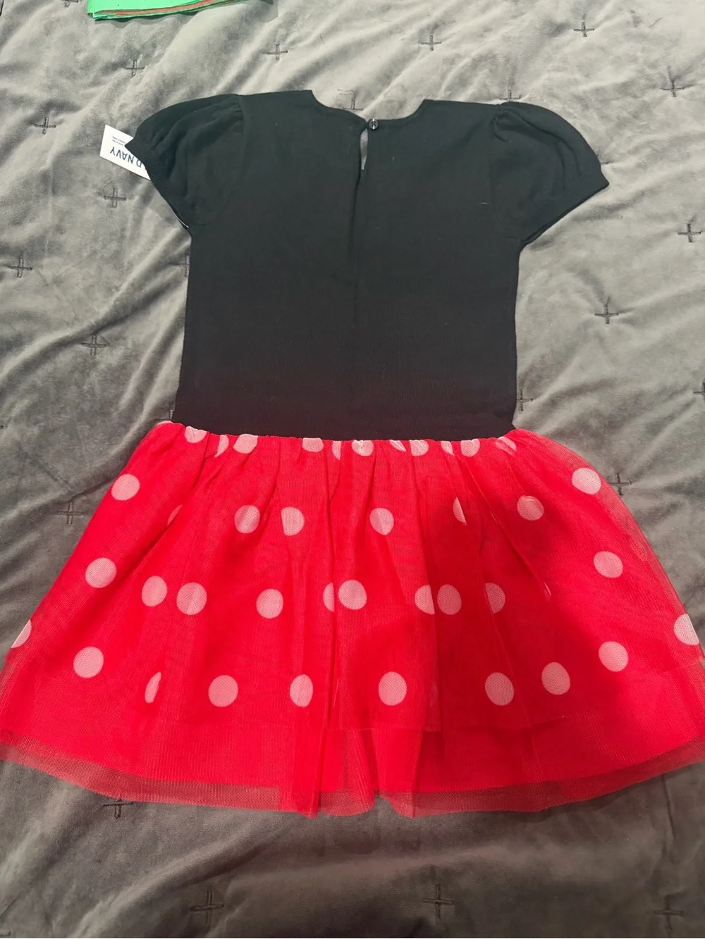 Old Navy x Disney Black and Red Girls Dress